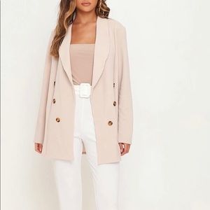 Nude Oversized Blazer